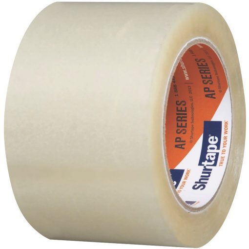 Shurtape AP 101 Clear Carton Sealing Tape, 2" x 110 Yds Per Roll, 72 Rolls Per Order