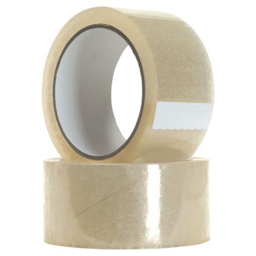Vibac 3.0 Mil Heavy Duty 2″ Clear Packaging Tape, 12 Rolls Per Order