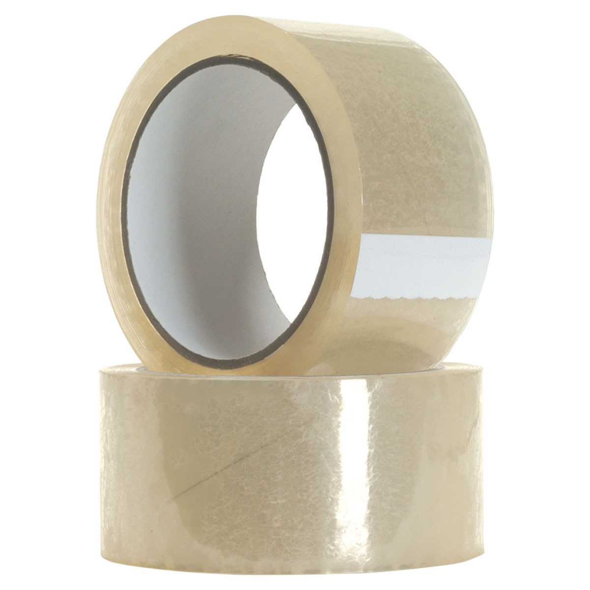 72 X NEW Rolls CLEAR VINYL PVC PACKING TAPE 48mm x 66M PRIMA BRANDED *24HRS* 