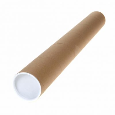Mailing Shipping Tubes, 2″ x 24″ Tubes w/ End Caps, 10 Per Order - Cutting  Edge Packaging Products