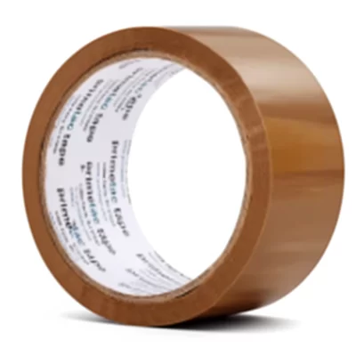 Primetac 601 2” Tan Synthetic Rubber Hot Melt Tape CST